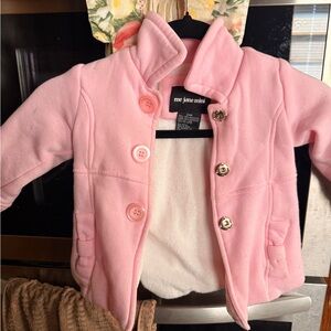 Me Jane Mini Soft Pink Pea Coat for Kids